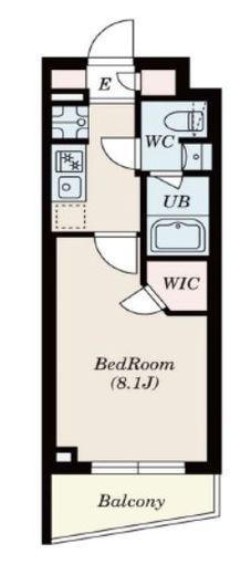 S-RESIDENCE高井戸EAST (エスレジデンス高井戸イースト) 404 間取り図