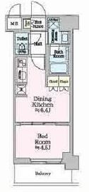 ONE ROOF RESIDENCE KAMEIDO (ワンルーフレジデンス亀戸) 310 間取り図