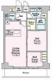 ONE ROOF RESIDENCE KAMEIDO (ワンルーフレジデンス亀戸) 606 間取り図