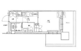 六本木グランドタワーレジデンス 2F4 間取り図