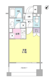 アルス恵比寿メイクス 5階 間取り図