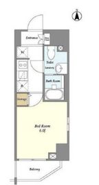 エルモサ川崎 703 間取り図