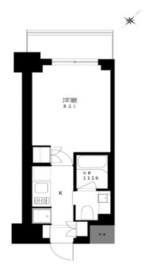 プライマル勝どき 414 間取り図