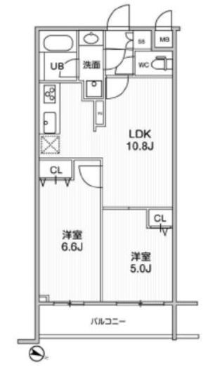 LIME RESIDENCE HIKIFUNE (ライムレジデンス曳舟) 222 間取り図