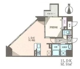 レシオイシワラ 501 間取り図