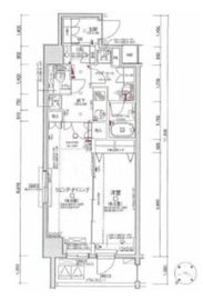 日神デュオステージ関内 4階 間取り図
