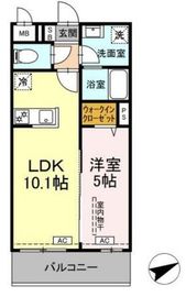 ロイジェントパークス西馬込 104 間取り図