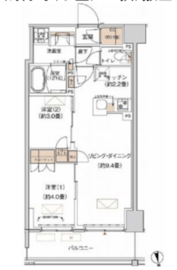 プライムネクサス大森北 226 間取り図