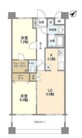 サンハイム鶴見 A503 間取り図