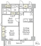 ORSUS志村坂上 (オルサス志村坂上) 401 間取り図