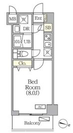 ORSUS志村坂上 (オルサス志村坂上) 503 間取り図