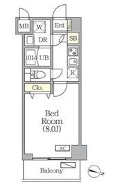 ORSUS志村坂上 (オルサス志村坂上) 508 間取り図