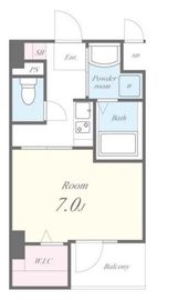 TOSHINCHO SK BLDG. 402 間取り図
