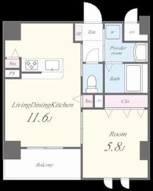 TOSHINCHO SK BLDG. 505 間取り図