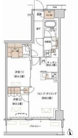 プライムネクサス大森北 604 間取り図