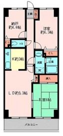ガーデンシティ金沢文庫 1103 間取り図