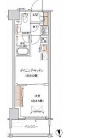 プライムネクサス大森北 239 間取り図