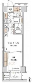 プライムネクサス大森北 222 間取り図
