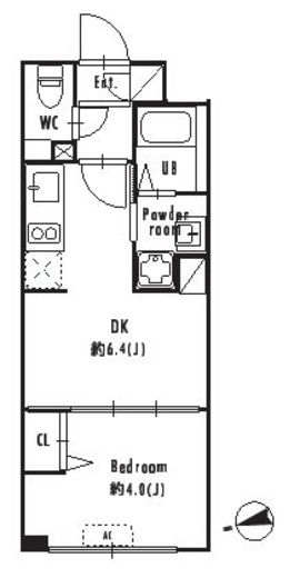 GRAN PASEO大塚 (グランパセオ大塚) 403 間取り図