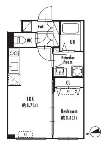 GRAN PASEO大塚 (グランパセオ大塚) 302 間取り図