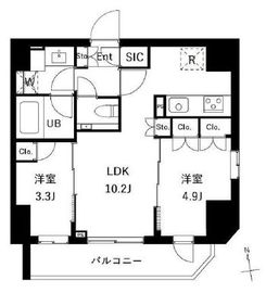 ES-Grande御徒町 901 間取り図