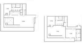 THE KITA 1階 間取り図