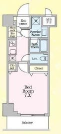 ソライエアイルときわ台 203 間取り図
