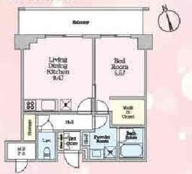 ソライエアイルときわ台 215 間取り図