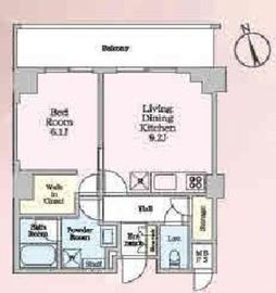 ソライエアイルときわ台 415 間取り図
