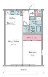 レジディア吉祥寺 209 間取り図