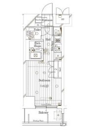ガリシアヒルズ西麻布WEST 10階 間取り図