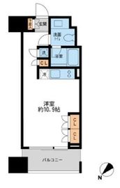 プロスペクトKALON三ノ輪 505 間取り図
