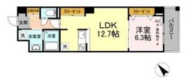 ノーブルヒルズ 603 間取り図