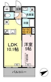 ロイジェントパークス西馬込 206 間取り図