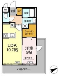 ロイジェントパークス西馬込 301 間取り図