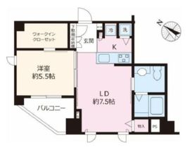 アルカーデン文京六義園 3階 間取り図