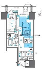 ZOOM神田 11階 間取り図