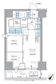 パークアクシス東日本橋 205 間取り図