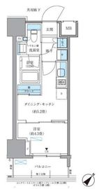 パークアクシス東日本橋 204 間取り図