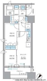パークアクシス東日本橋 307 間取り図