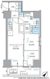 パークアクシス東日本橋 304 間取り図