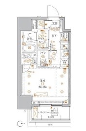 クレイシアIDZ王子マークプレイス 4階 間取り図