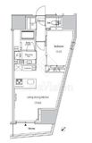 ザ・パークハビオ市ヶ谷ウエスト 604 間取り図
