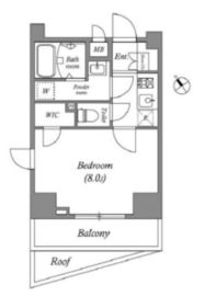 グランパセオ田端 C204 間取り図