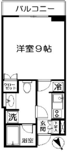 ステーションガーデンタワー 12階 間取り図