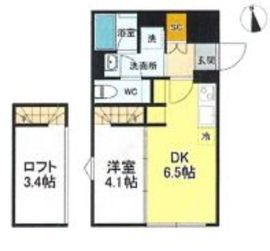 デュオメゾン武蔵小杉 101 間取り図