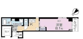 ベーカーズビル横浜 301 間取り図