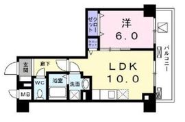 菊水レジデンス綱島1 2階 間取り図