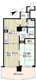 レジデンス武蔵野 702 間取り図