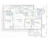 クラッシィタワー新宿御苑 24階 間取り図